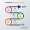 Road business timeline infographic template. Vector illustration