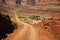 Road through Canyonland National Park