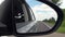 Road And Car Rearview Mirror Full HD