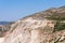 Road on the cliff to Assos village, Kefalonia Island