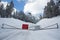 Road Closed for Avalanche Control