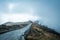 The road and the clouds, Tumling, Nepal