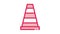 Road Cone Icon Animation