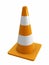 Road Cone with reflective band