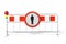 Road construction barrier