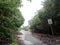 Road with Debris in the way