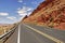 Road in the desert of Arizona