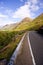 Road down into Glen Coe