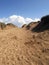 Road in the dunes