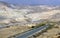 Road in Ein Avdat and Zin Valley. Negev, desert