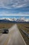 Road from El Calafate	to El chalten