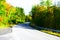 road from Elztal up to Kehrig through autumn forest