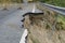 Road erosion