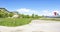 Road and farmhouse in Tona, Osona, Barcelona