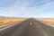 Road on gobi desert