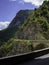 Road of Gole del Sagittario, famous canyon in Abruzzo