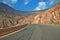 The road of Hejaz Mountains close Taif city in Makkah Province, Saudi Arabia