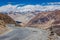 Road in Himalayas near Kardung La pass