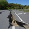 Road Impassable at The Top of The Hunderlee Hills.