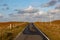 A Road on the Island of North Uist in the Western Isles