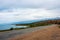 Road by the Karakol lake, Kyrgyzstan