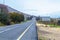 Road and landscape in the Golan Heights