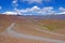 Road and landscape at Paso Abra Del Acay, Salta, Argentina