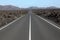 Road through the lava fields