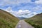 Road leading from Force Crag Mine, Lake District