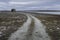 Road Leading to an Arctic Lake