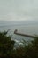 Road Leading To The Lighthouse On Los Quebrantos Beach On A Rainy Day. July 30, 2015. Landscapes, Nature, Travel. San Juan De La