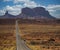 Road leading to Monument Valley