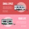 Road life flyers with travel trailers