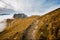 Road on the Mangart mountains