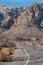 Road meanders in Red Rock Canyon, Nevada, USA