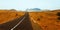 road in the Moroccan desert