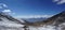 Road in mountain Himalayas and sky ,thin cloud in India