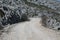 Road on mountain Velebit Croatia