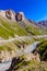 Road in mountain in Xinjiang