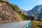 Road in mountain in Xinjiang