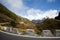 Road in the mountains in Merida.