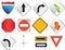 Road Navigation Icons