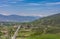 Road near old town Mtskheta view from Jvari monestery, Georgia