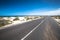 Road near Orzola, Lanzarote, Canary Islands, Spain.