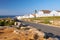 Road near view point Cruz dos Remedios, Peniche, Portugal