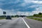 Road network infractrusture in Netherlands, high quality asphalt on Dutch highways