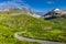 Road no. 55 on the Sognefjell in Jotunheimen