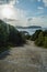 Road with Ocean View on Koh Pha Ngan, Thailand