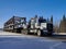 On the road Oversized  load on highway  63 to Fort McMurray  oilsands