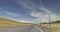 Road passing through Ancash - Huaraz, Long and empty road surrounded by mountains